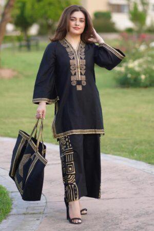 Lulusar 2PC Unstitched Dhank