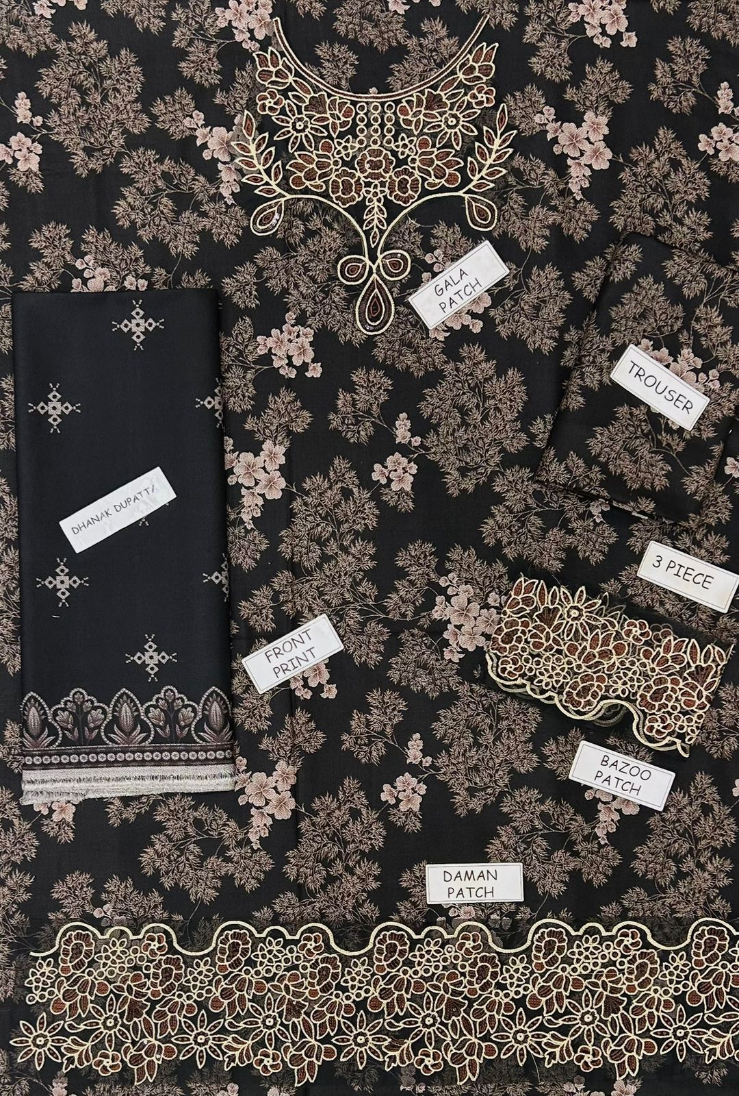 π©΅ Iznik Most Demanding Edition β 3PC Unstitched Suit - Image 4