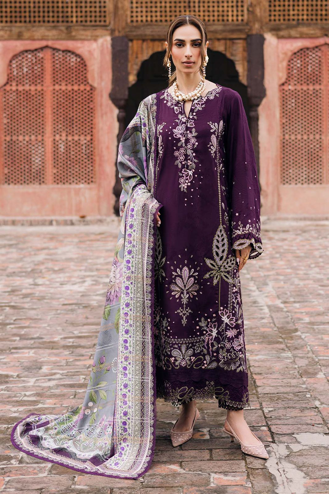 NUREH MOST DEMANDING EDITION 03PCS UNSTITCHED SUIT