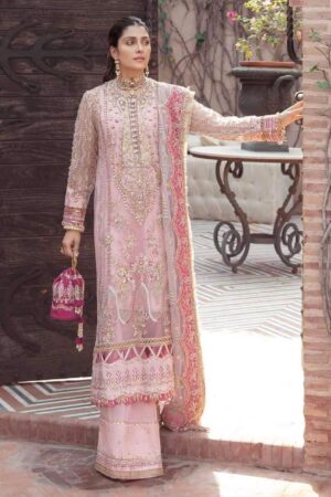 Bridal Collection – Most Demanded Luxury Organza Embroidered Ensemble