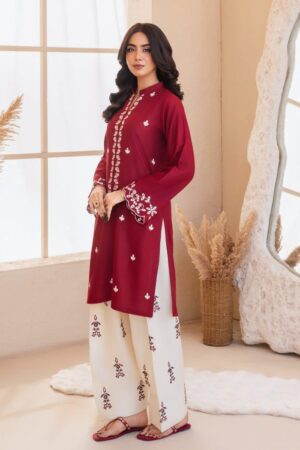 Premium Winter Dhanak 2-Piece – Mix Brand Embroidered Collection