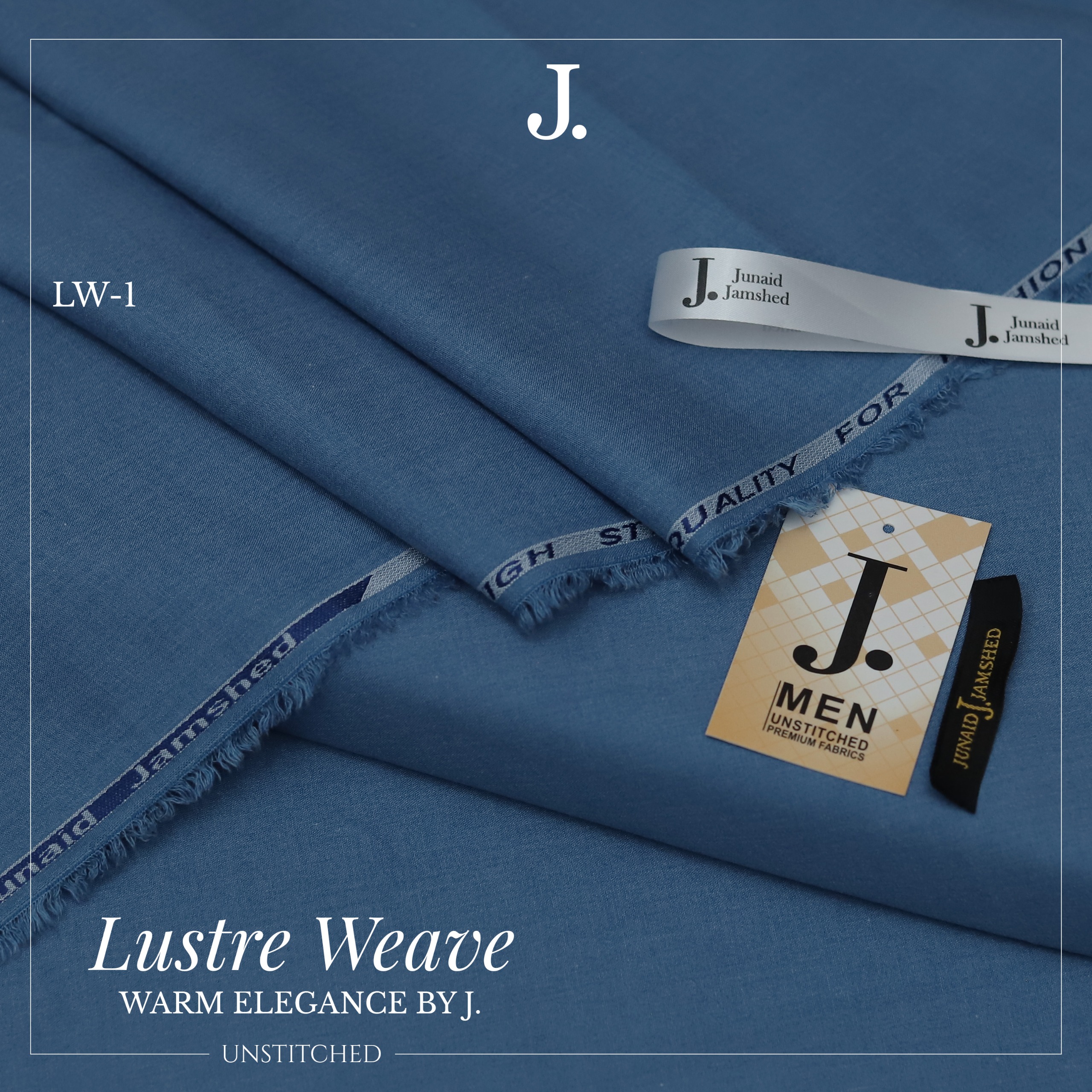 J. MVS Wash & Wear Premium Unstitched Fabric – 4 Meter Super Luxury Winter Collection - Image 9