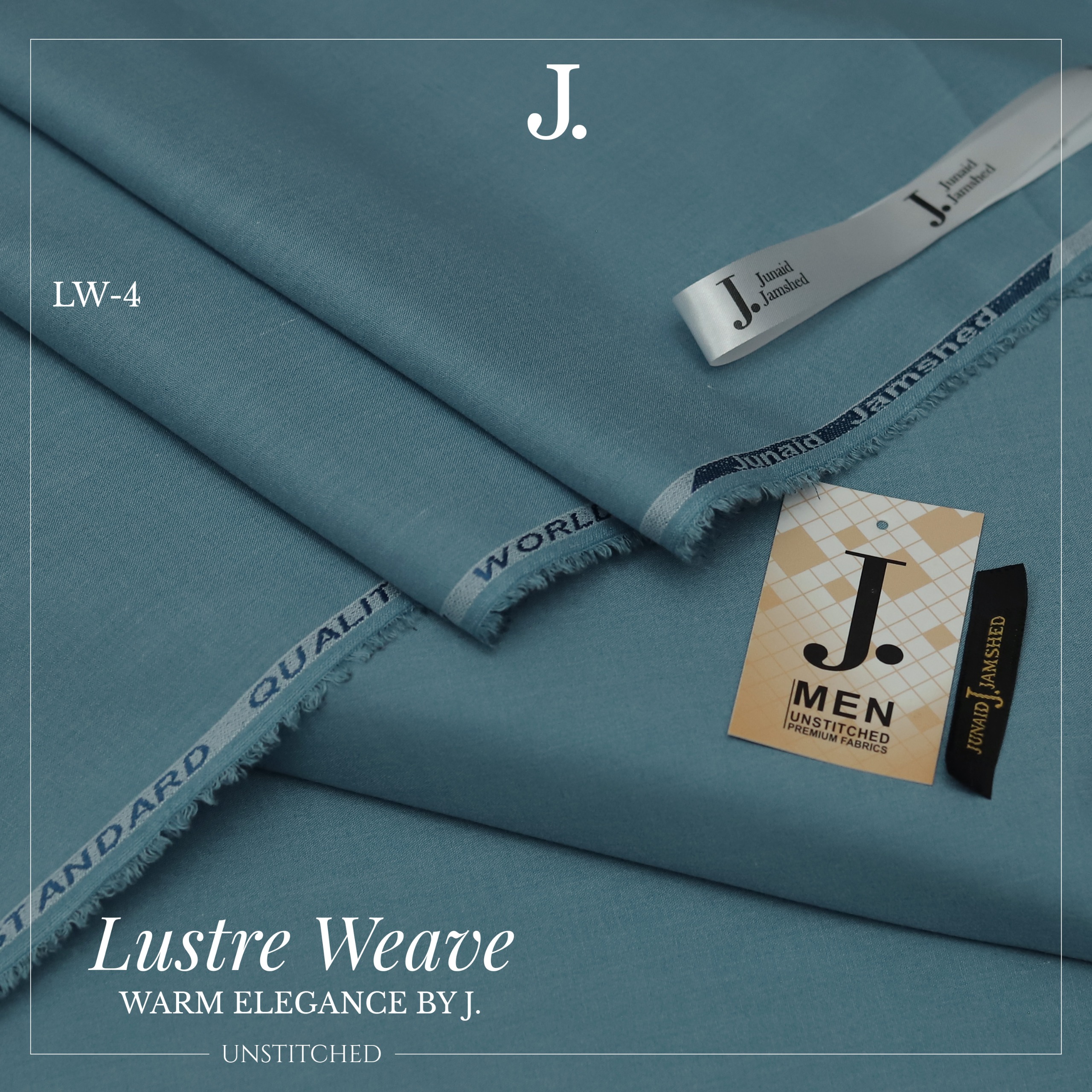 J. MVS Wash & Wear Premium Unstitched Fabric – 4 Meter Super Luxury Winter Collection - Image 7