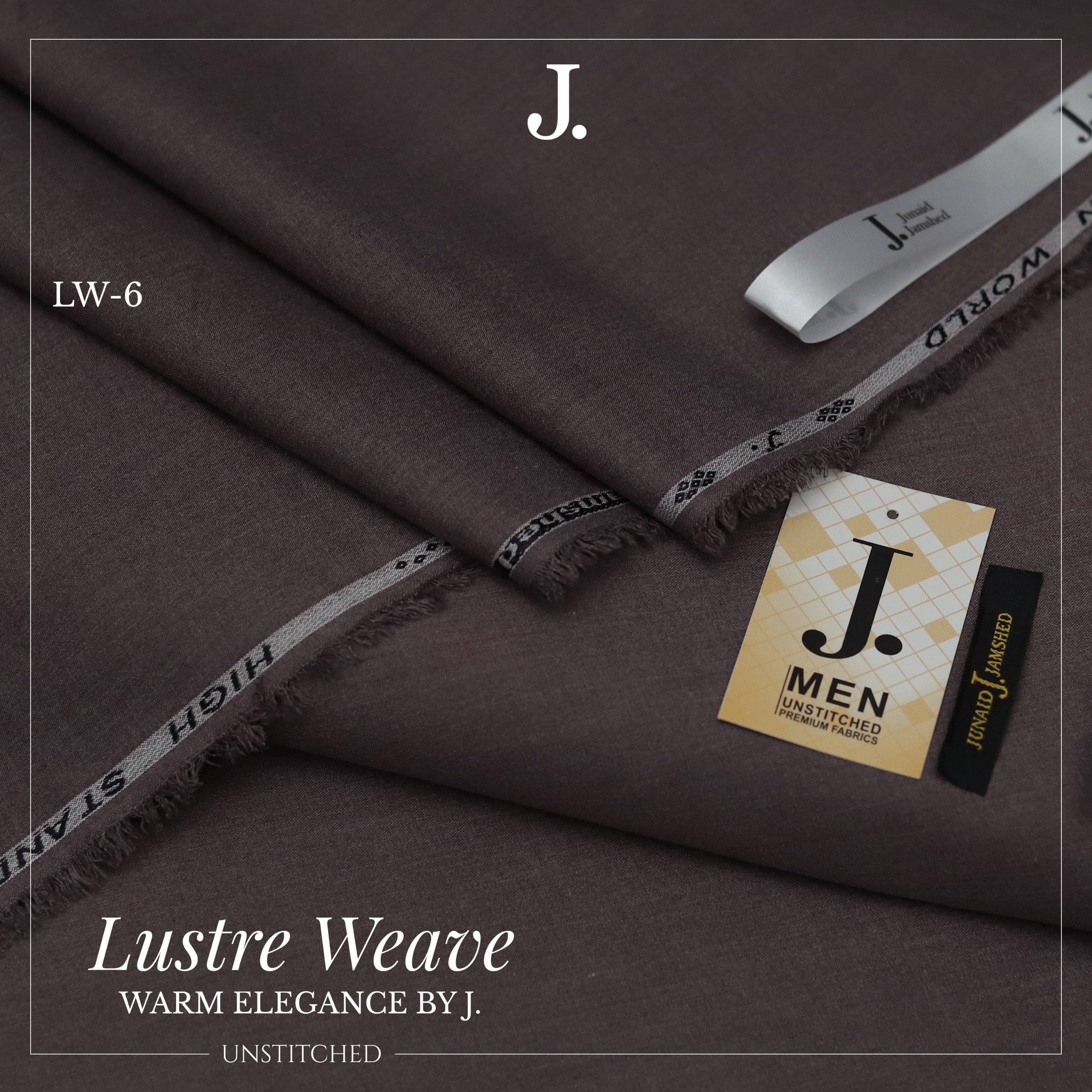 J. MVS Wash & Wear Premium Unstitched Fabric – 4 Meter Super Luxury Winter Collection - Image 6