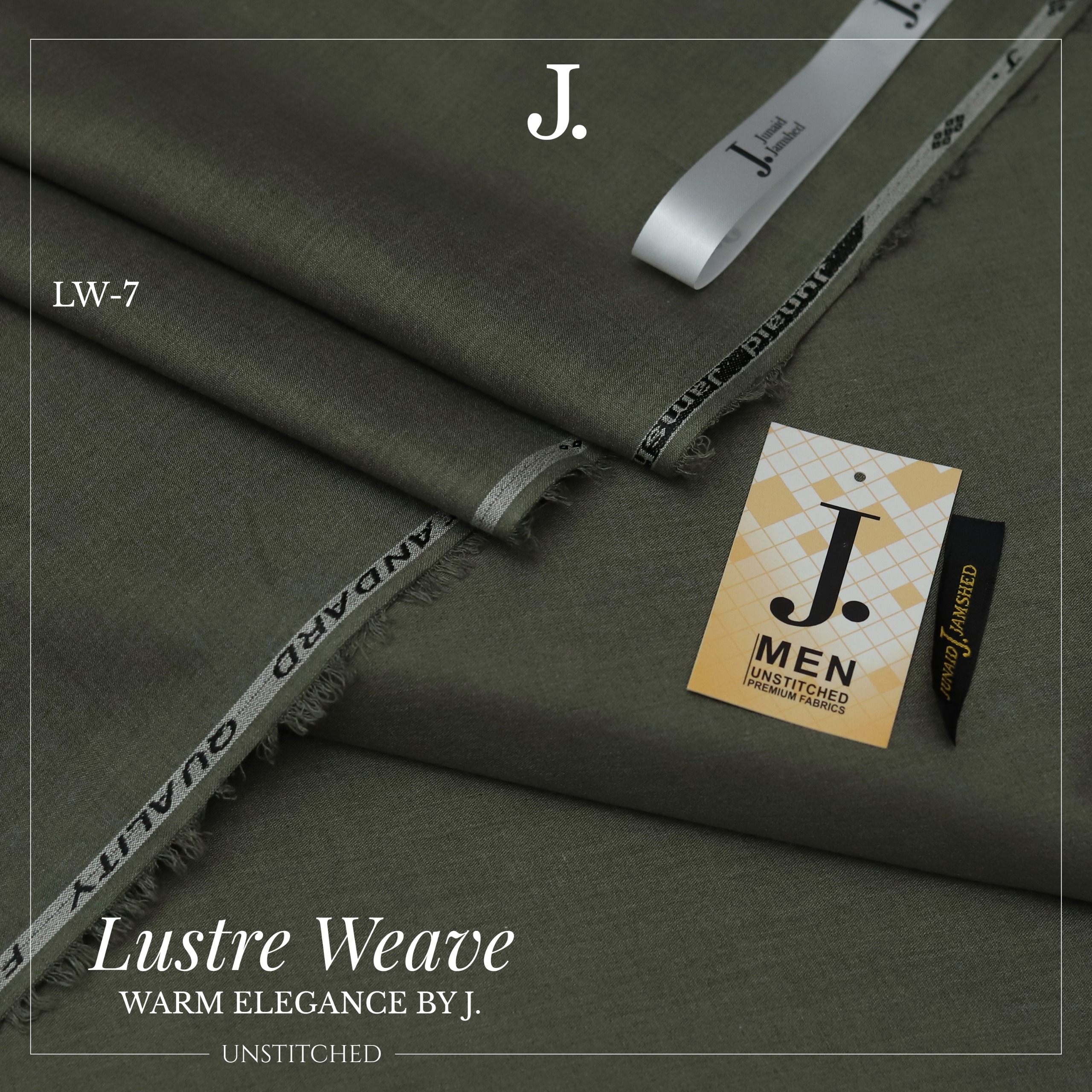 J. MVS Wash & Wear Premium Unstitched Fabric – 4 Meter Super Luxury Winter Collection - Image 5