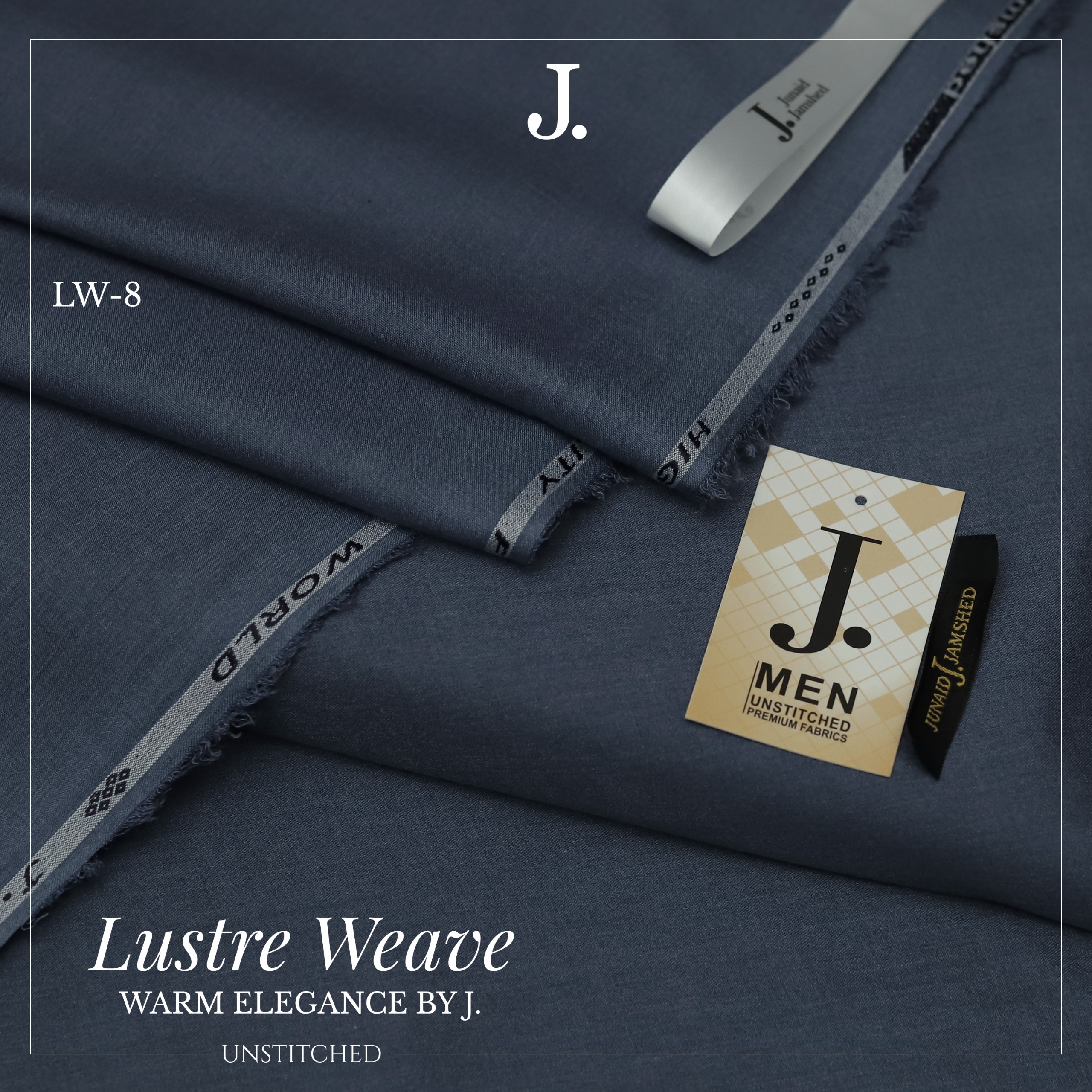 J. MVS Wash & Wear Premium Unstitched Fabric – 4 Meter Super Luxury Winter Collection - Image 12