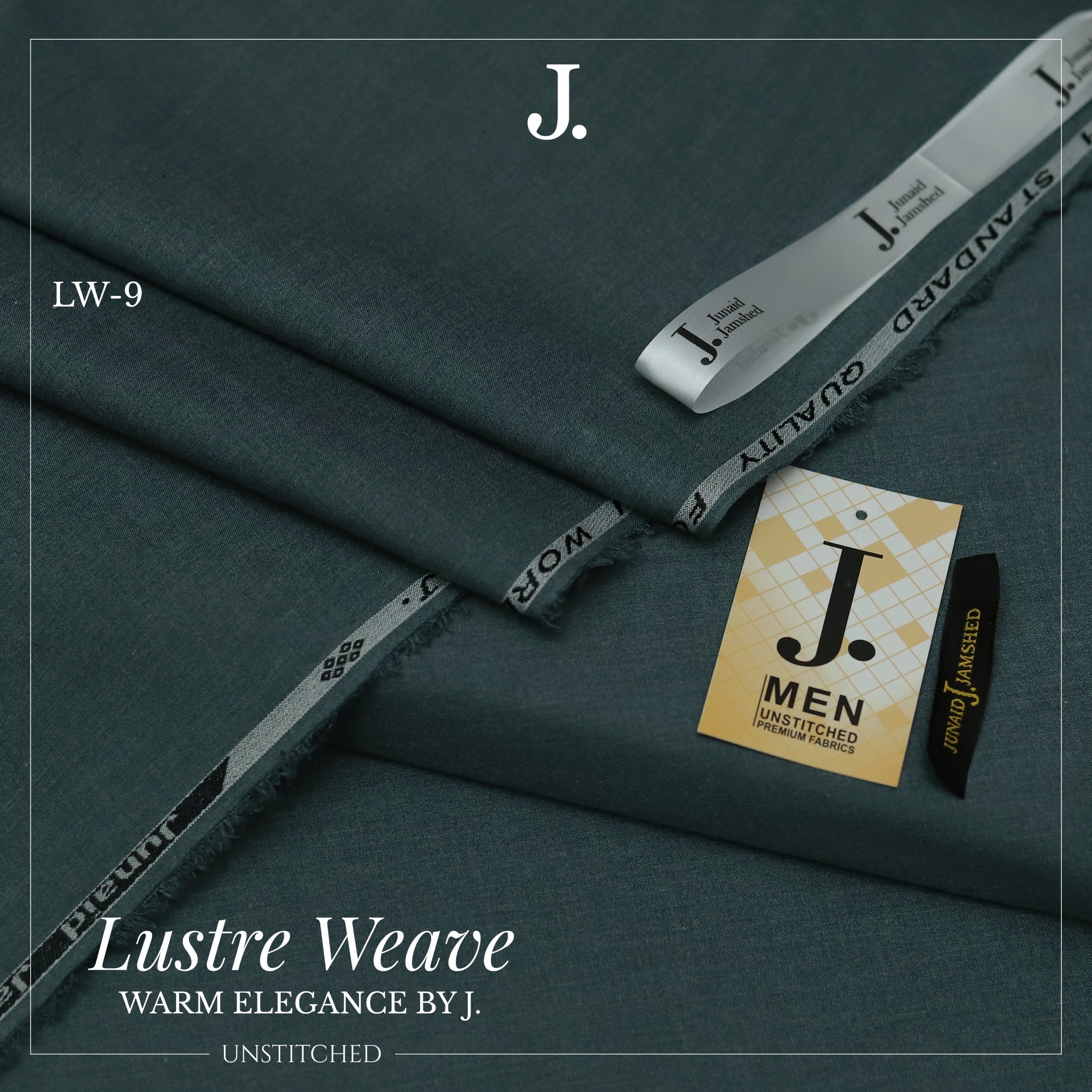 J. MVS Wash & Wear Premium Unstitched Fabric – 4 Meter Super Luxury Winter Collection - Image 3
