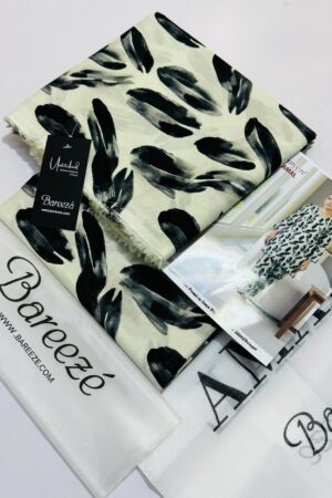 Bareeza Orignal 2PC Lawn Suit – Premium Summer Collection (Unstitched)