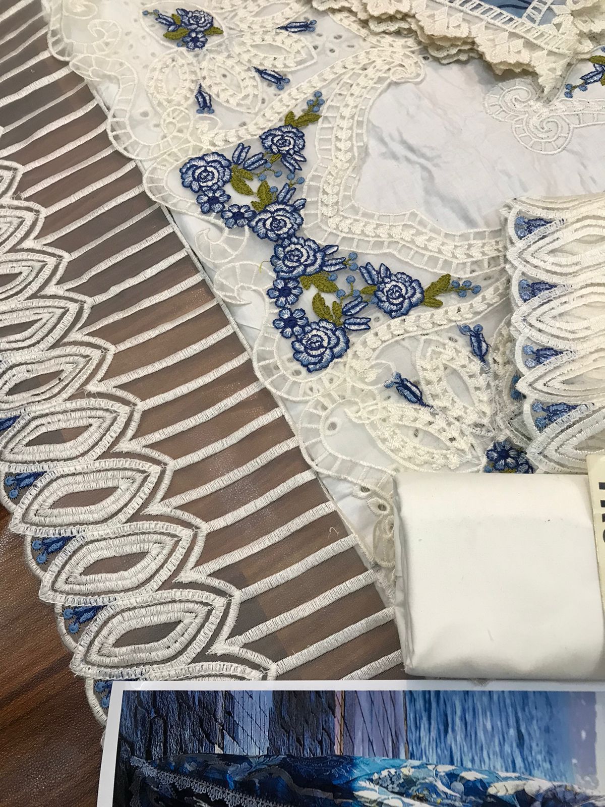 Premium Chikankari Embroidered Lawn Suit by Moosa Fabrics - Image 9