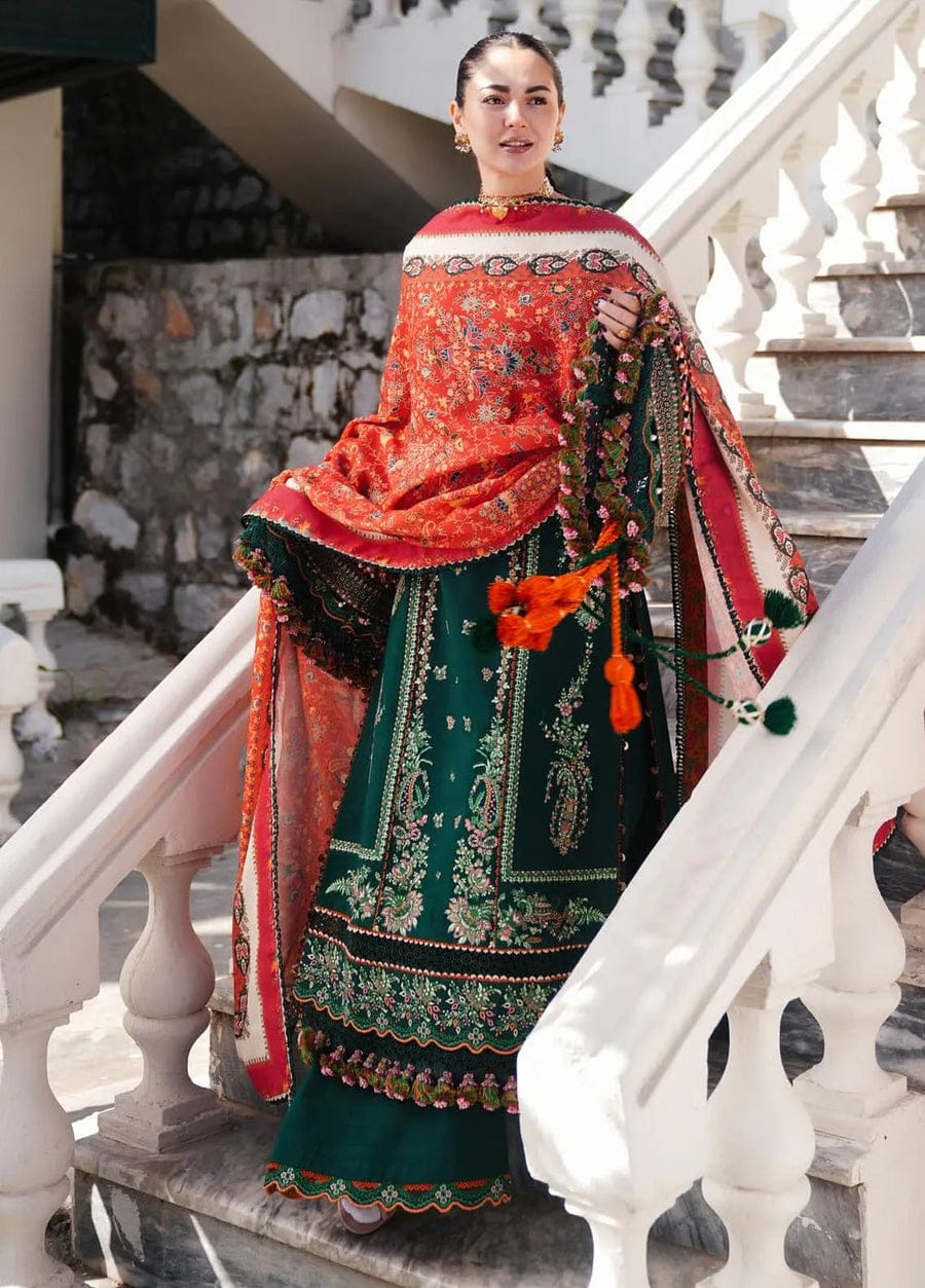 Premium Lawn 3 Pcs โ Embroidered Shirt with Digital Printed Dupatta | Summer Collection - Image 5