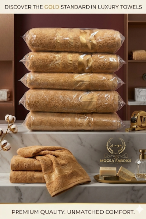 Gold Standard Luxury Towels – Premium Comfort Collection
