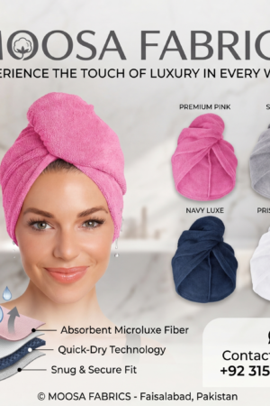 Microfiber Hair Turban Towel Wrap