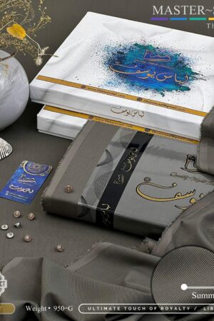 Master Stroke – Binary Soft Summer Unstitched Suit