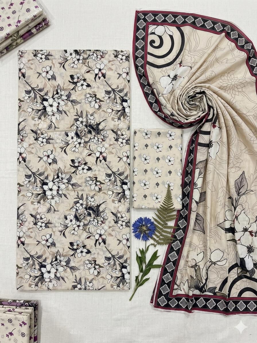GULPOSH 3Pc Premium Printed Lawn Collection 2026 β Airjet Lawn Elegant Summer Suits - Image 45