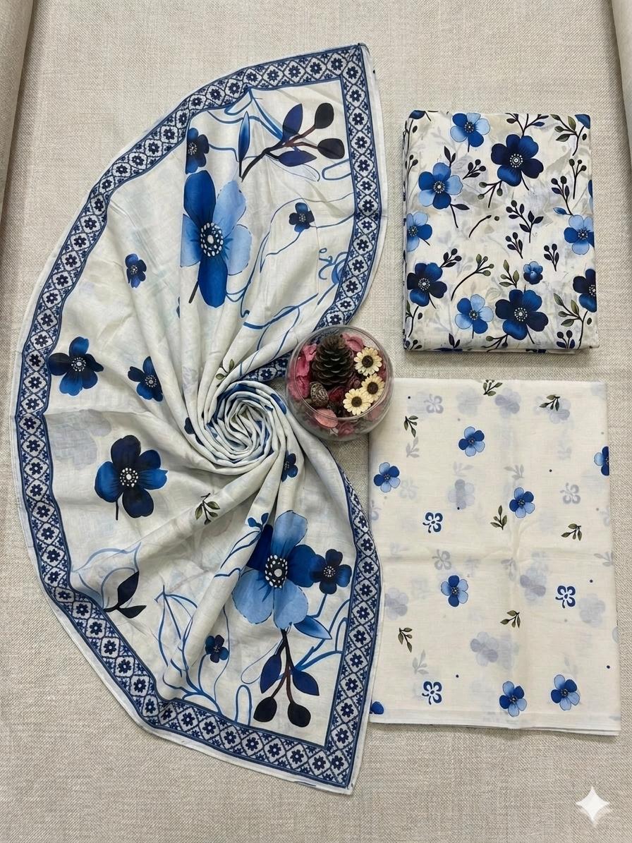 GULPOSH 3Pc Premium Printed Lawn Collection 2026 β Airjet Lawn Elegant Summer Suits - Image 43