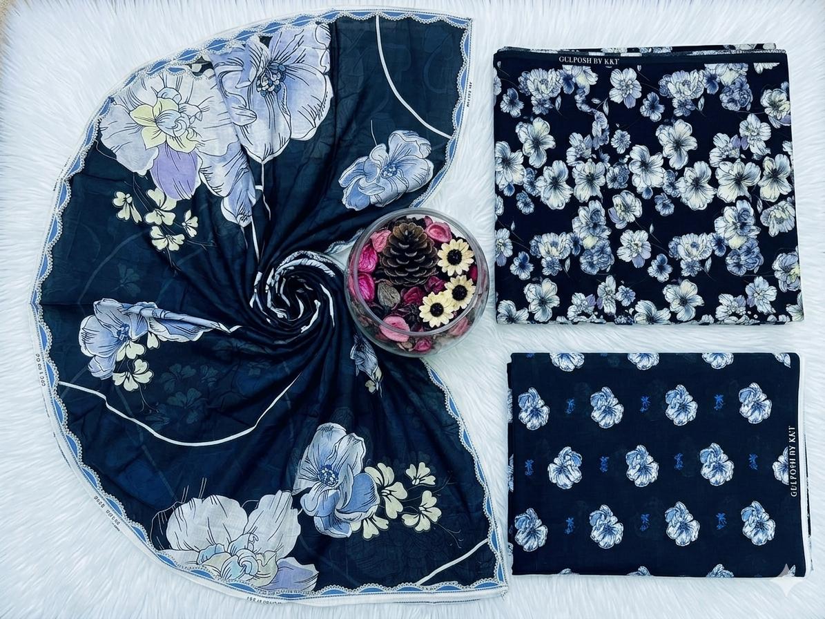 GULPOSH 3Pc Premium Printed Lawn Collection 2026 β Airjet Lawn Elegant Summer Suits - Image 41