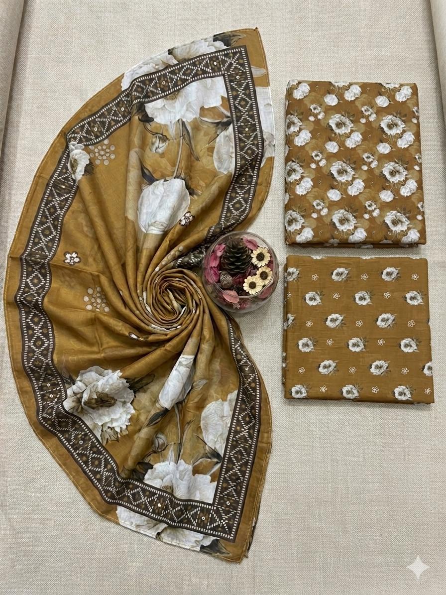GULPOSH 3Pc Premium Printed Lawn Collection 2026 β Airjet Lawn Elegant Summer Suits - Image 39