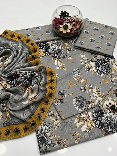 GULPOSH 3Pc Premium Printed Lawn Collection 2026 β Airjet Lawn Elegant Summer Suits - Image 37