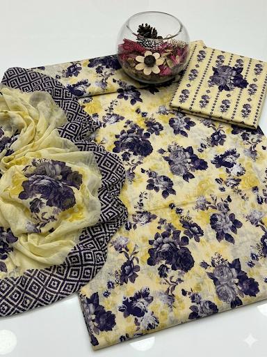 GULPOSH 3Pc Premium Printed Lawn Collection 2026 β Airjet Lawn Elegant Summer Suits - Image 21
