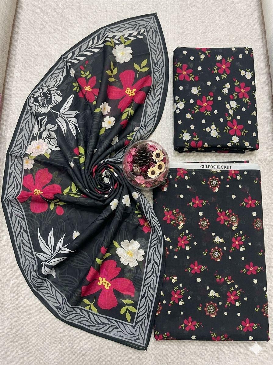 GULPOSH 3Pc Premium Printed Lawn Collection 2026 β Airjet Lawn Elegant Summer Suits - Image 19