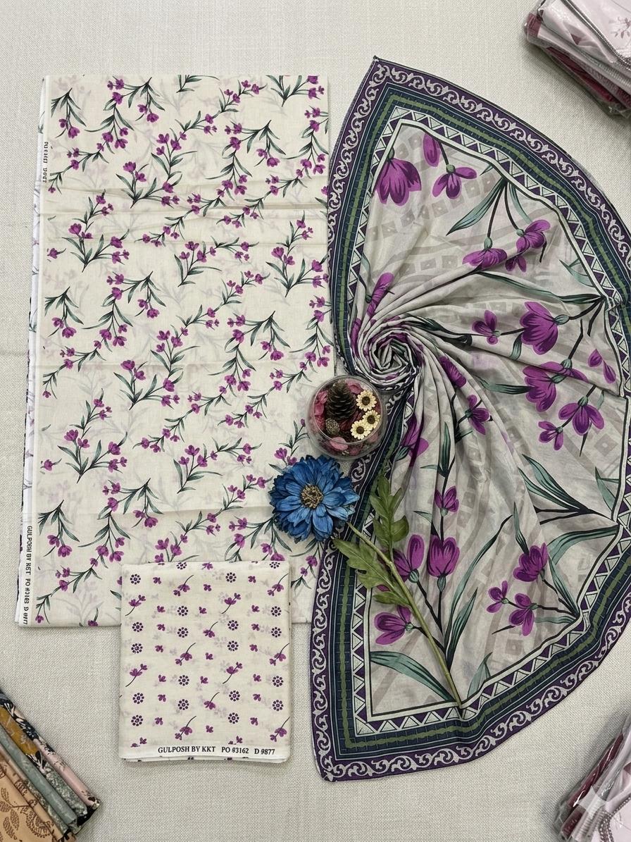 GULPOSH 3Pc Premium Printed Lawn Collection 2026 β Airjet Lawn Elegant Summer Suits - Image 17