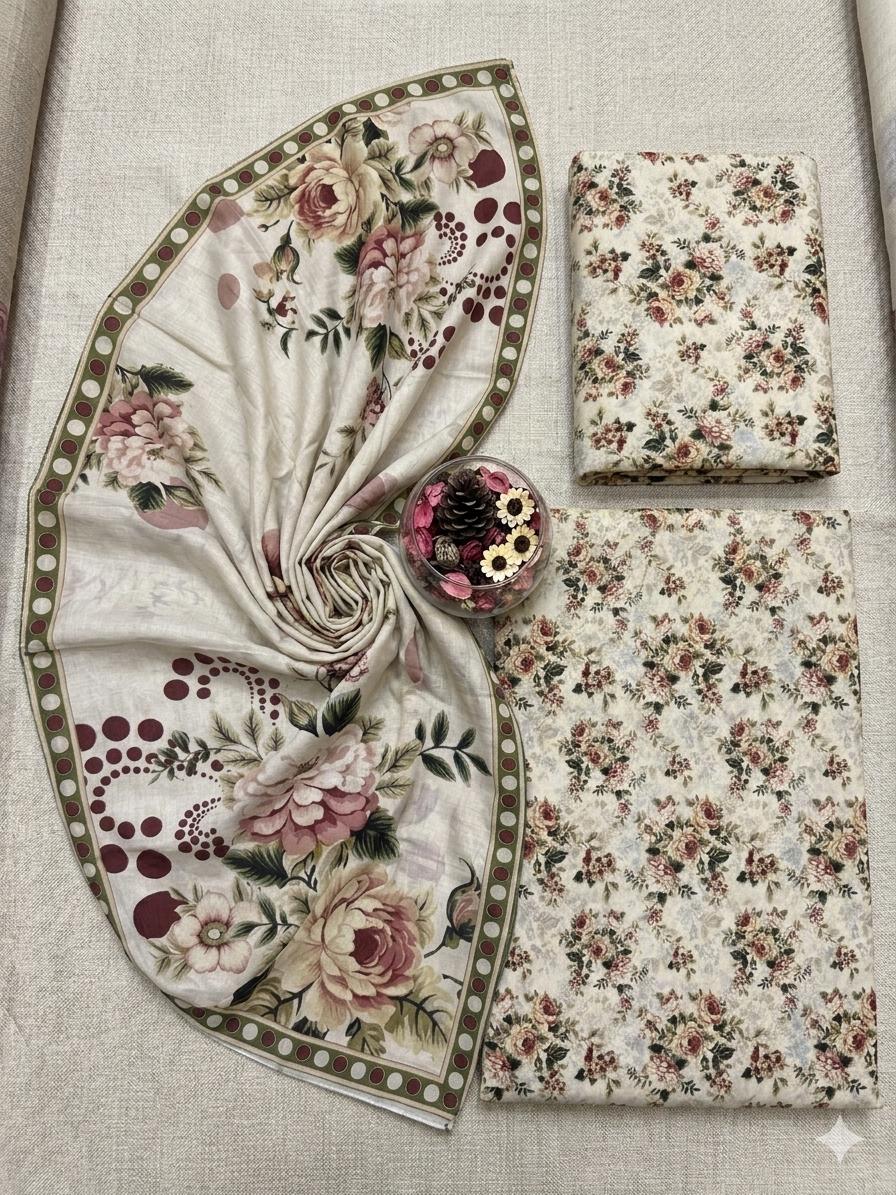 GULPOSH 3Pc Premium Printed Lawn Collection 2026 β Airjet Lawn Elegant Summer Suits - Image 15