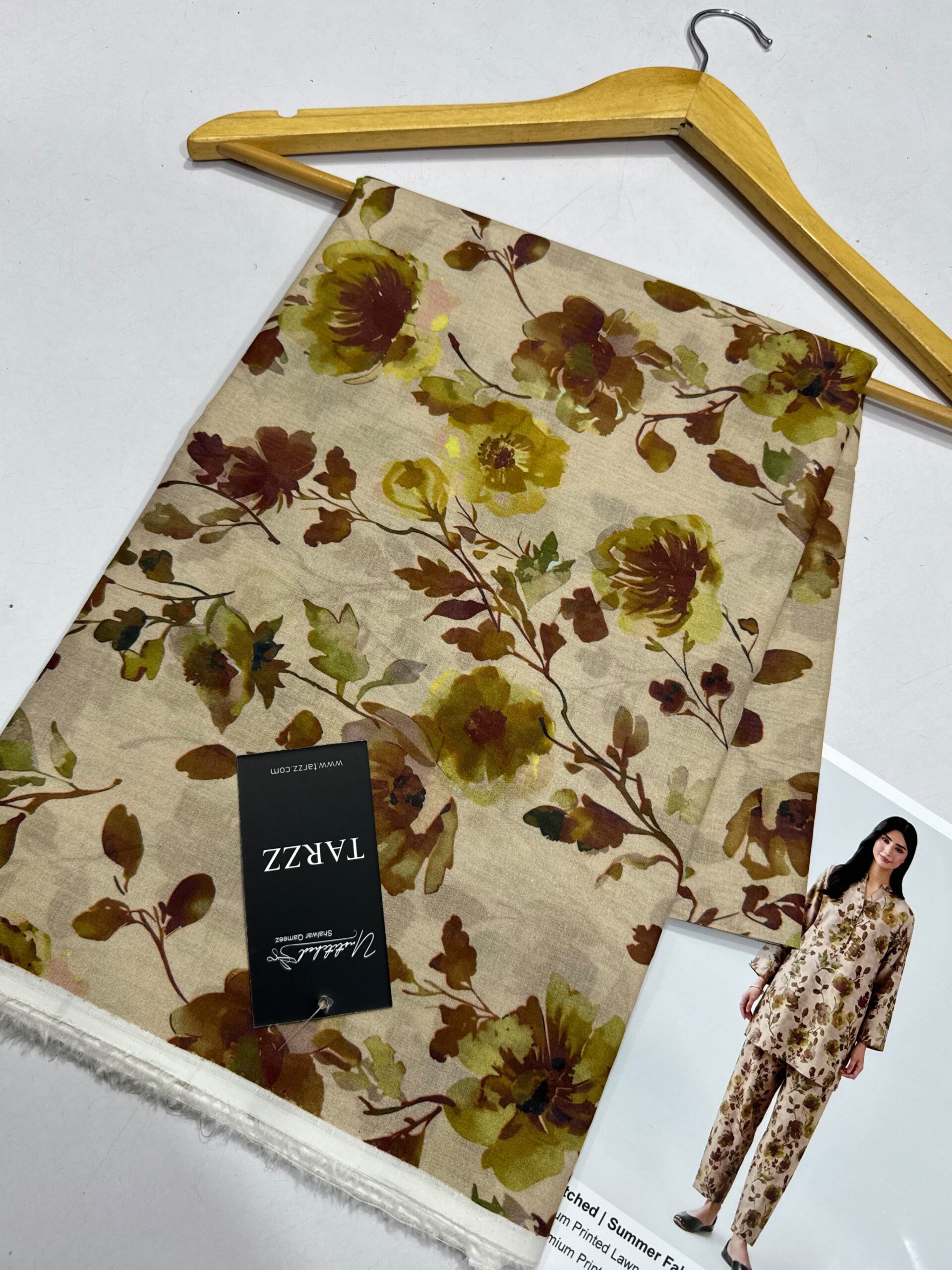 TARZZ Premium Printed Lawn 2-Piece Summer Collection - Image 9
