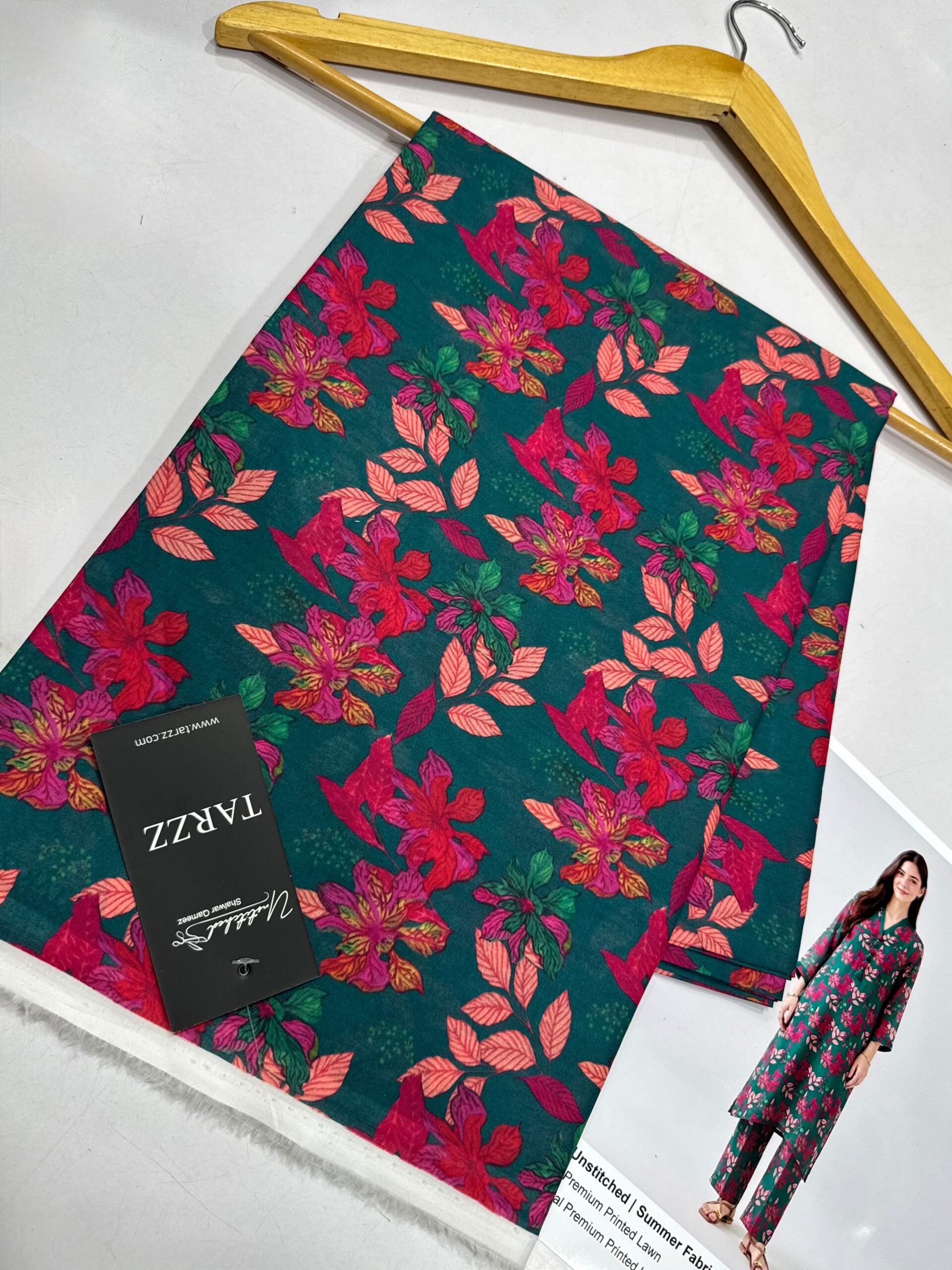 TARZZ Premium Printed Lawn 2-Piece Summer Collection - Image 8