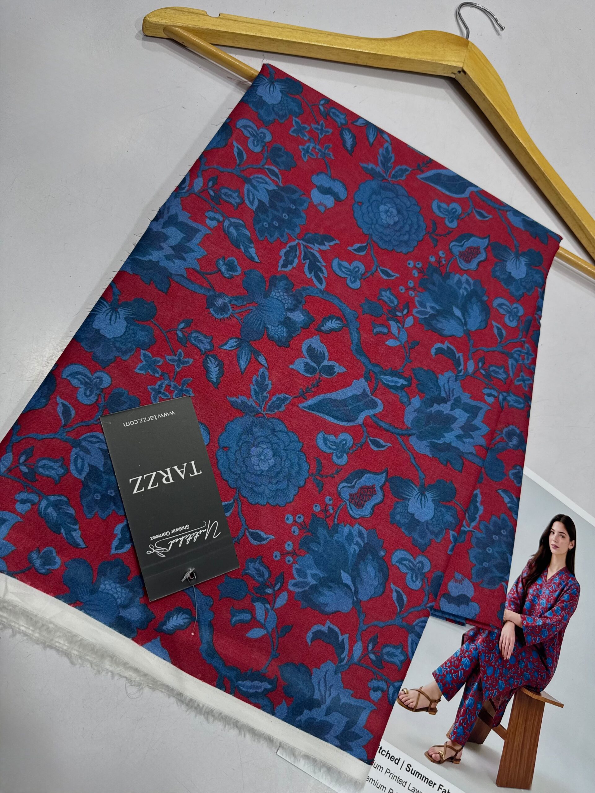 TARZZ Premium Printed Lawn 2-Piece Summer Collection - Image 5