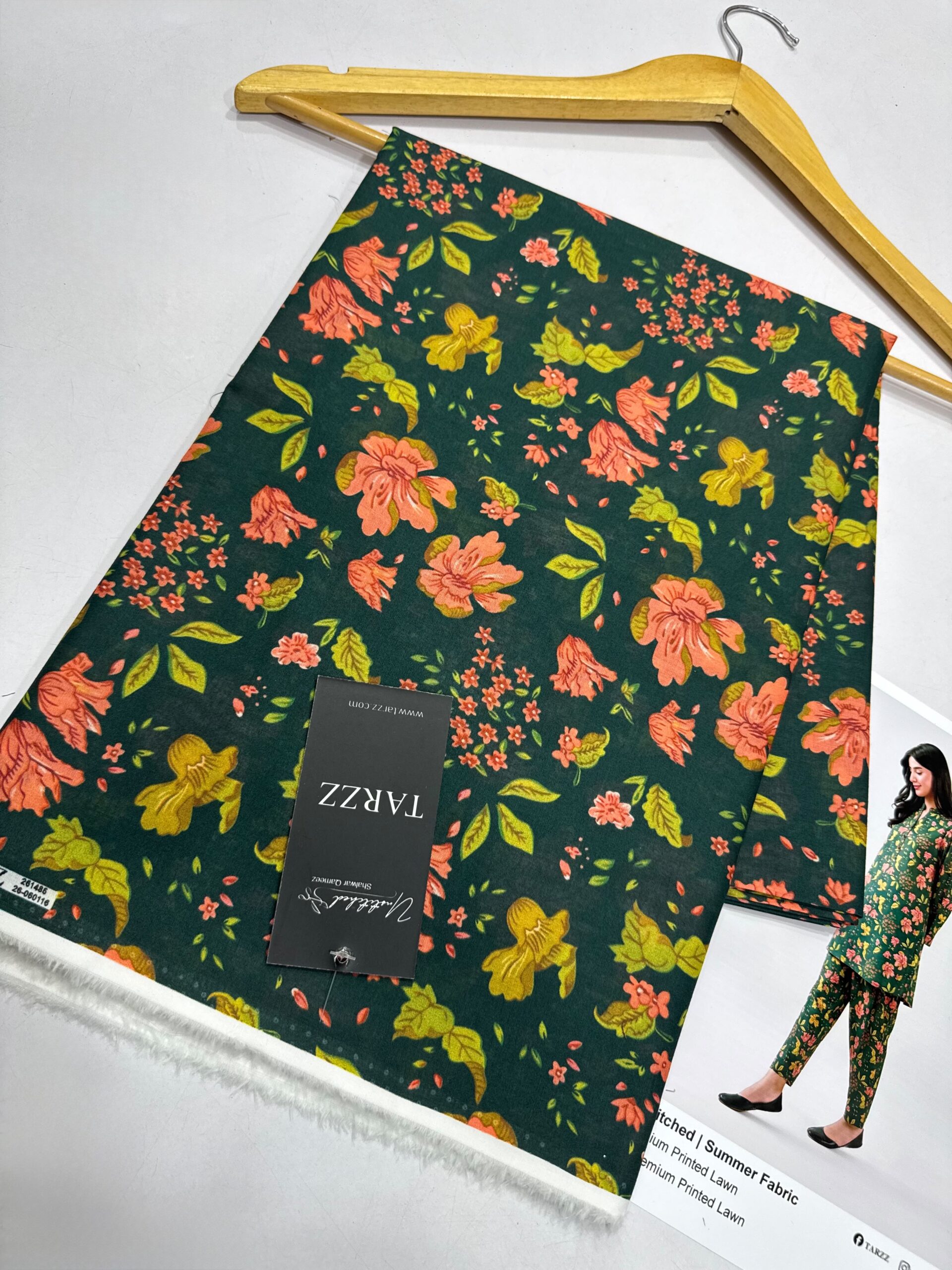TARZZ Premium Printed Lawn 2-Piece Summer Collection - Image 4