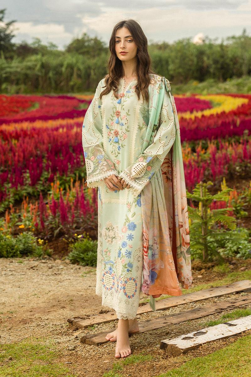Mushq Luxury Lawn Collection 2026 β Premium 3 Piece Embroidered Lawn - Image 3