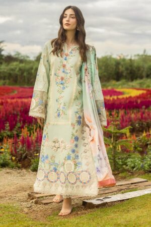 Mushq Luxury Lawn Collection 2026 – Premium 3 Piece Embroidered Lawn