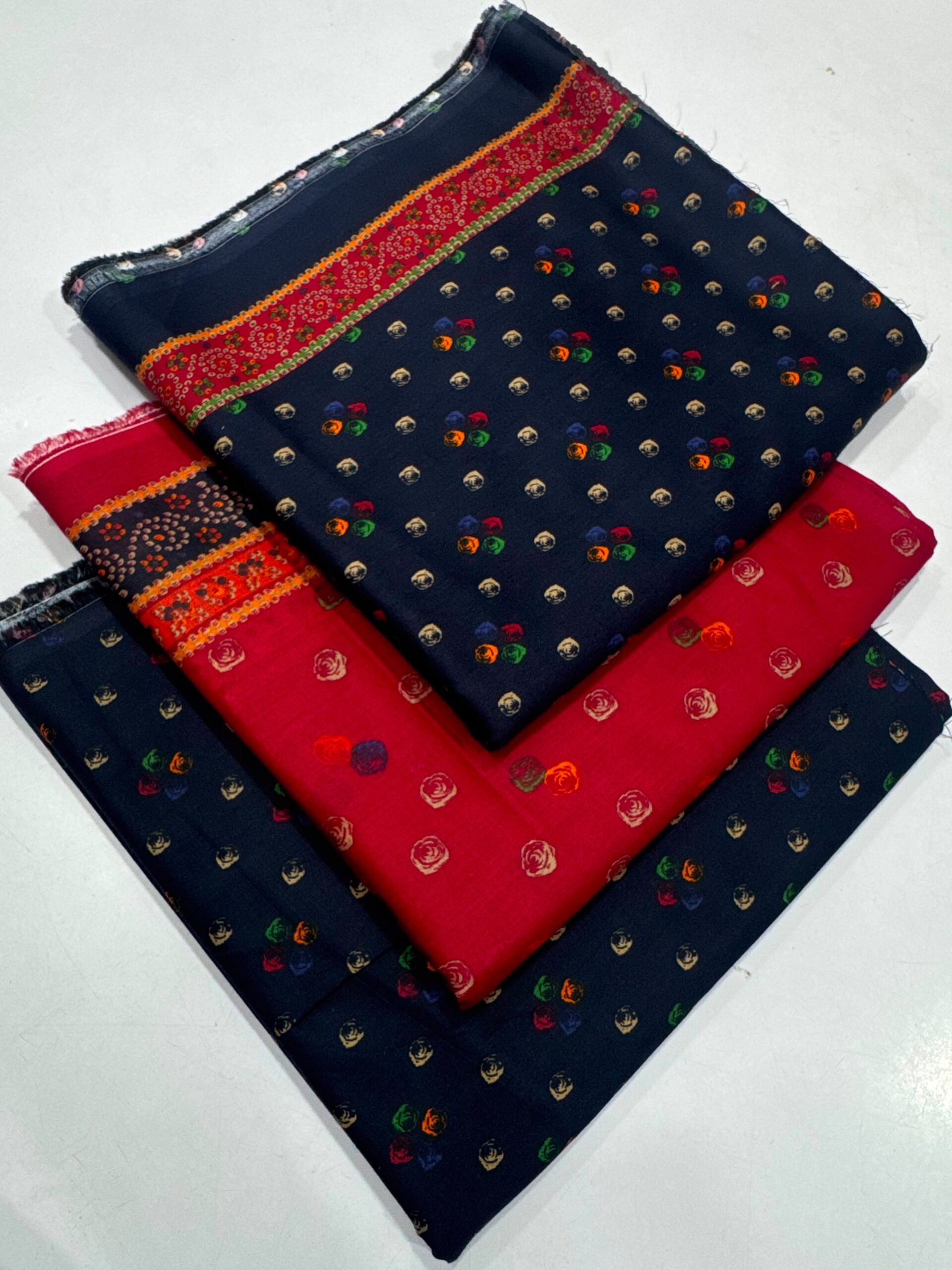 Bin Saeed Original 3 Piece Unstitched Suit | Premium Lawn Collection - Image 7