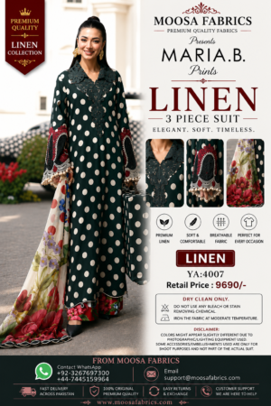 Maria.B. Prints Linen 3-Piece